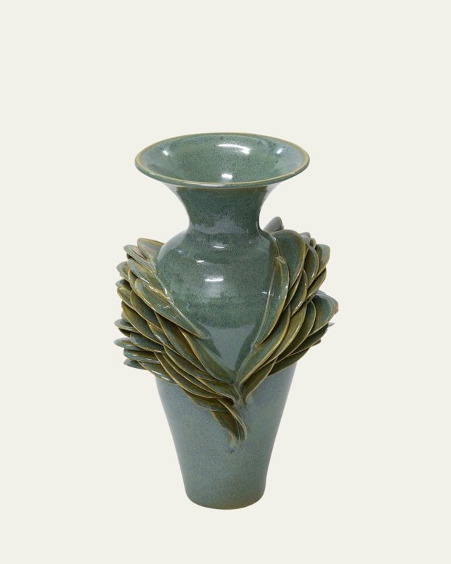 Orion Stoneware Vase, 11"